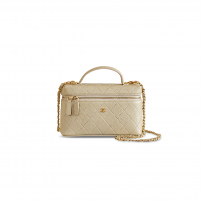 CHANEL 26P VANITY CASE WITH CHAIN BAG LAMBSKIN AP5100 (19.5*17*5cm)